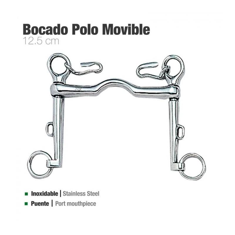  Bocado Polo Movible Inox 21253