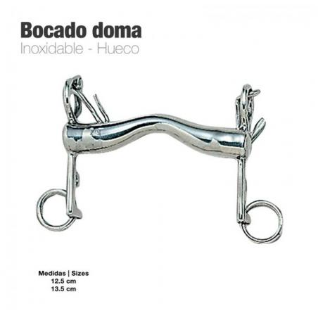  Bocado Doma Inox Hueco 219521