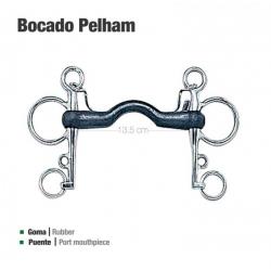  Bocado Pelham Goma Puente 21250cr