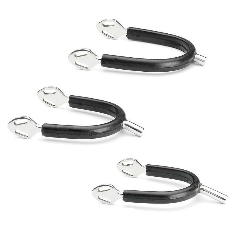 Espuelas Gallo Recto Con Goma Adulto