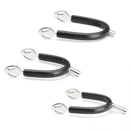 Espuelas Gallo Recto Con Goma Adulto