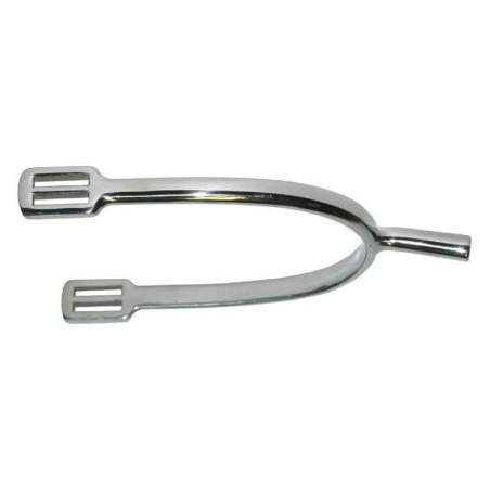 Espuela Tattini Hombre En Acero Inox Gallo