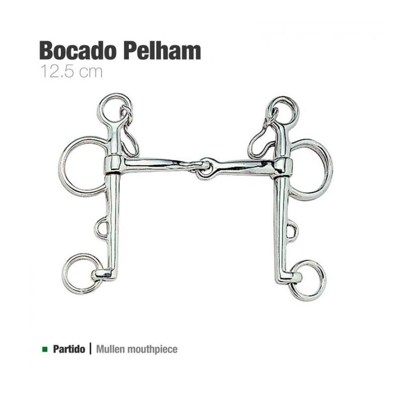  Bocado Pelham Partido Económico 25004 Mi 12.5cm