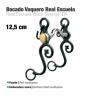  Bocado Vaquero Real Escuela Embocadura Acero 12.5cm