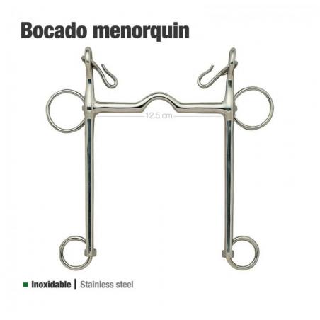  Bocado Menorquín Inox.2125212-50x81 12.5cm
