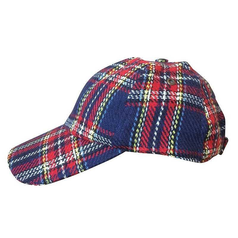 Gorra Baseball Modelo Escocés