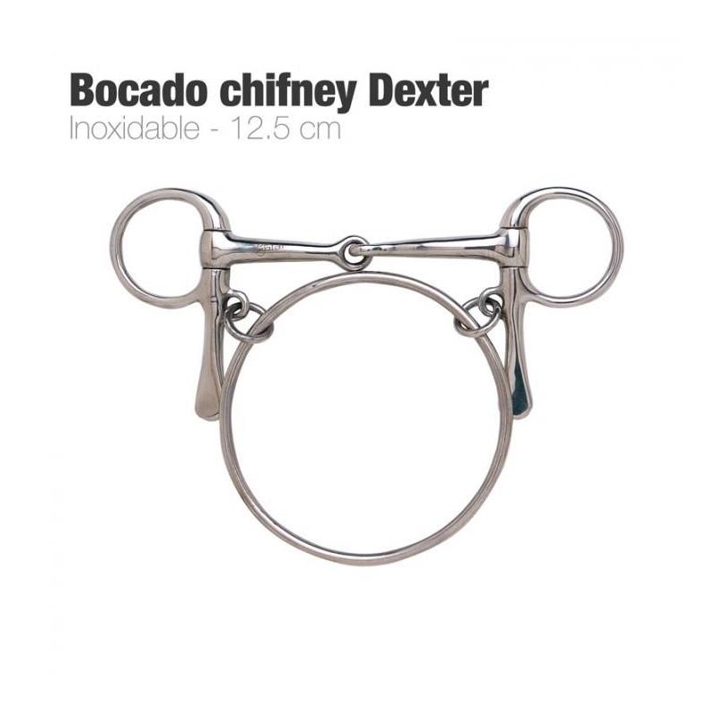 Bocado Chifney Dexter Inox 214021 12.5cm