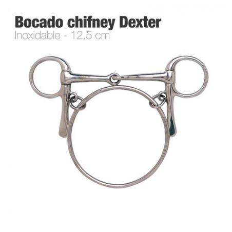  Bocado Chifney Dexter Inox 214021 12.5cm