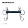  Bocado Pelham Goma Económico L47-15j 12.5cm