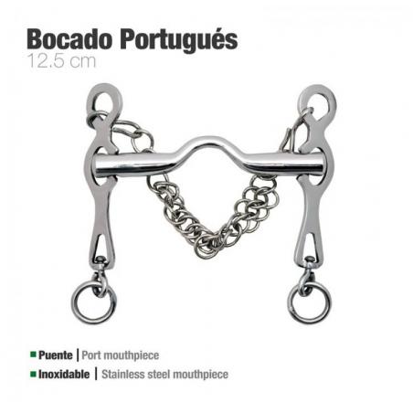  Bocado Portugués Inox Rocío