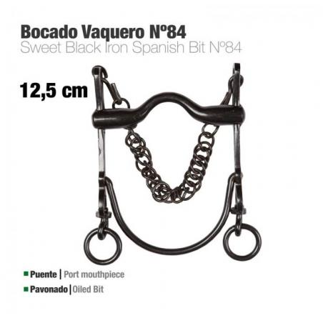  Bocado Vaquero Eco. Nº84 Pavonado 12.5cm