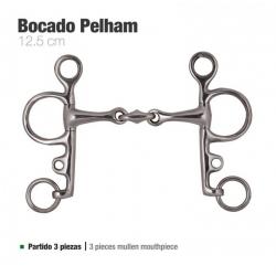  Bocado Pelham Partido 3...