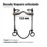  Bocado Vaquero Articulado 7ai Pavonado 12.5cm