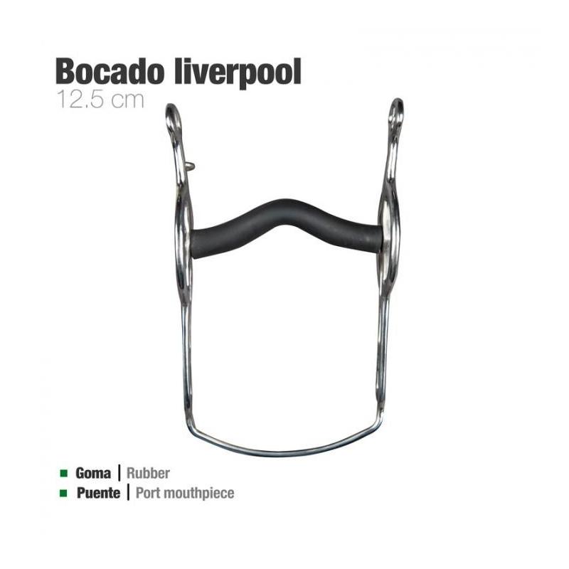  Bocado Liverpool Goma Puente Bt-256