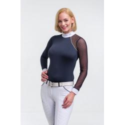 Modern Long Sleeve Competition Shirt Dame Cavalliera