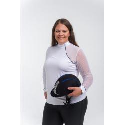 Modern Long Sleeve Competition Shirt Dame Cavalliera