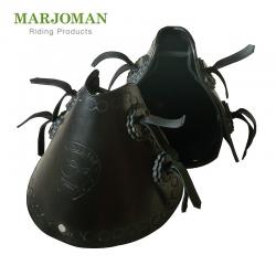 Estribo De Metal Con Protección De Cuero Paso Ancho