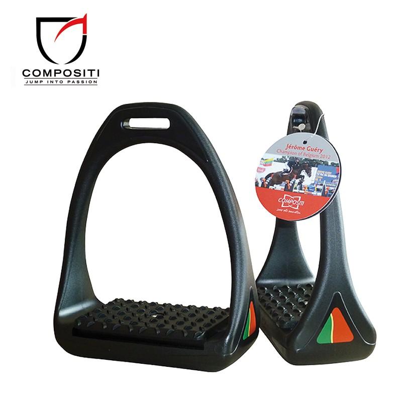 Estribo Compositi Reflex Con Bandera