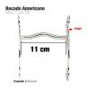  Bocado Americano Cromado 25208