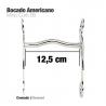  Bocado Americano Cromado 25208
