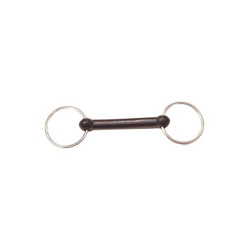 Filete De Anillas Embocadura Goma Rígida