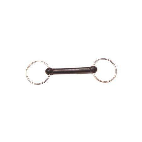 Filete De Anillas Embocadura Goma Rígida