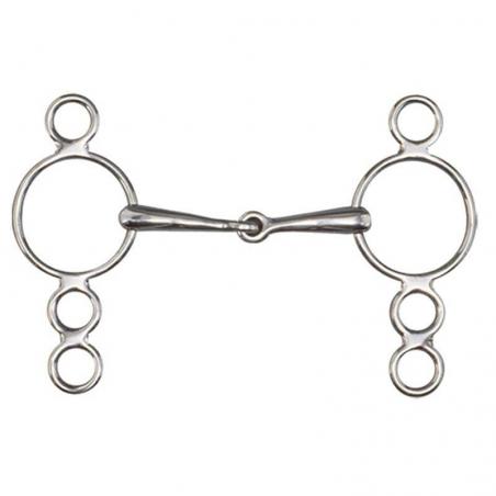 Filete De 4 Anillas Tipo Pessoa, Acero Inox