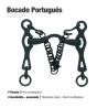  Bocado Portugués Inox Pavonado 217981mk