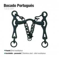  Bocado Portugués Inox Pavonado 217981mk