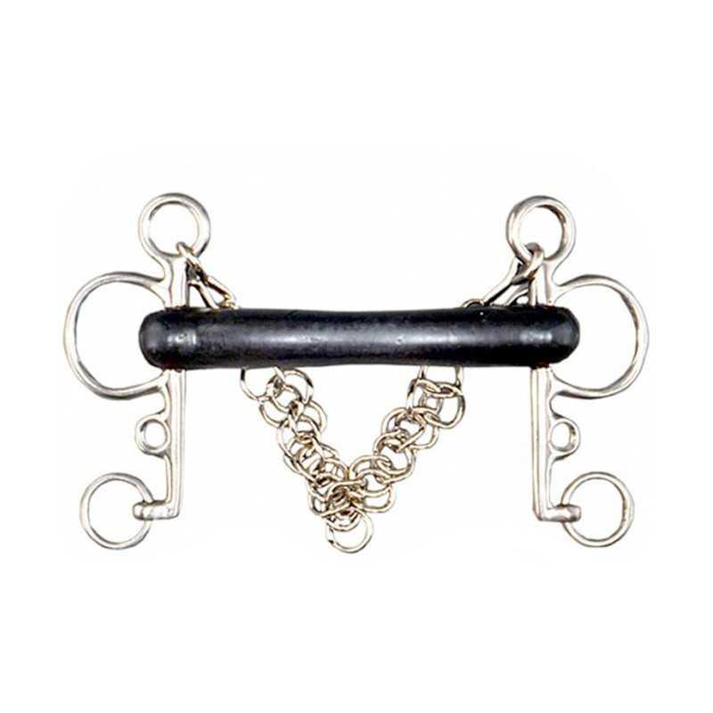 Bocado Centauro Embocadura Goma