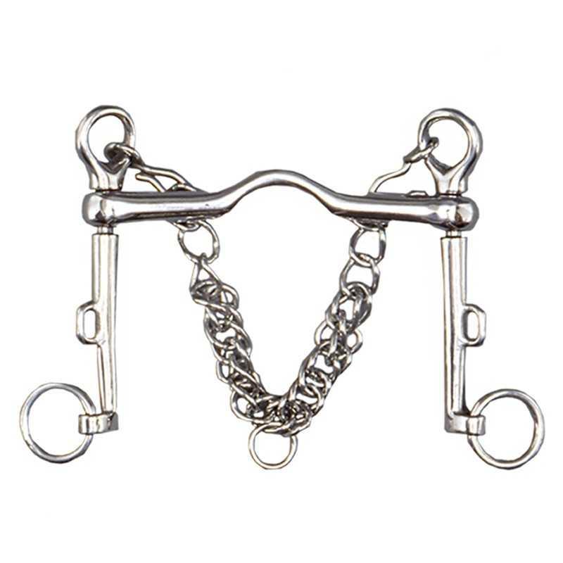 Bocado De Polo Puente Movible Con Cadenilla