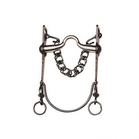 Bocado Vaquero Embocadura Inox. Asa Caldera Barra Curva