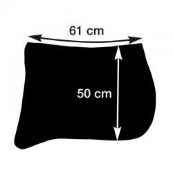 Mantilla Alta Escuela Acolchada Con Pico
