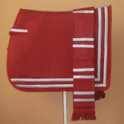Set Mantilla Alta Escuela Y Manta Estribera