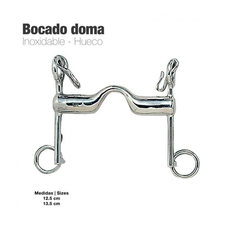  Bocado Doma Inox Hueco 219524