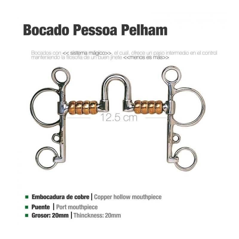  Bocado Pessoa Pelham Bolas Paq50060213
