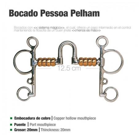  Bocado Pessoa Pelham Bolas Paq50060213