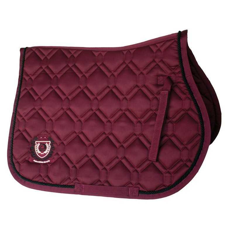 Mantilla Tattini Pespunteada Dobles Rombos
