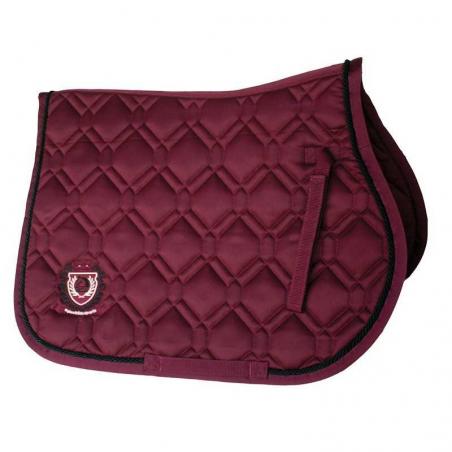 Mantilla Tattini Pespunteada Dobles Rombos