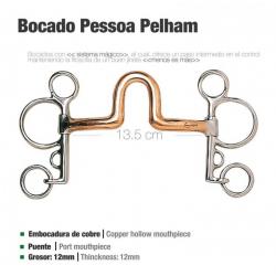  Bocado Pessoa Pelham Puente Paq50050214