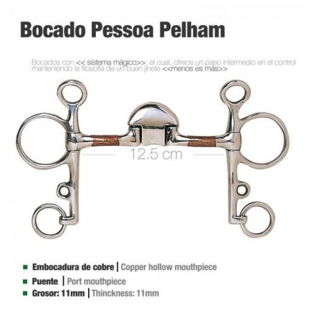  Bocado Pessoa Pelham Cobre Pam50180211