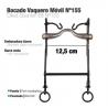  Bocado Vaquero Móvil Barra Recta Nº155 12.5cm