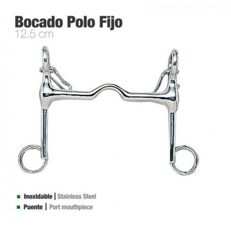  Bocado Polo Fijo Inox 212521-50x46 12.5cm