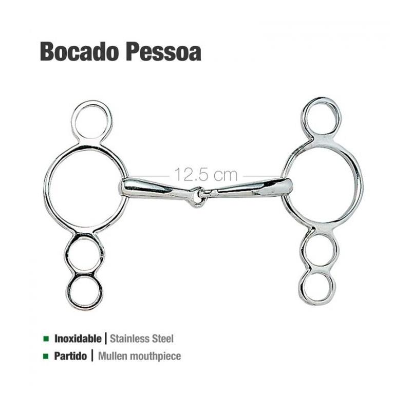 Bocado Pessoa Inox Económico 21826mi  12.5cm