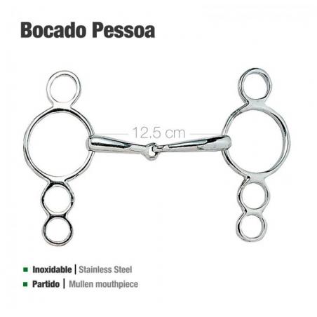 Bocado Pessoa Inox Económico 21826mi  12.5cm