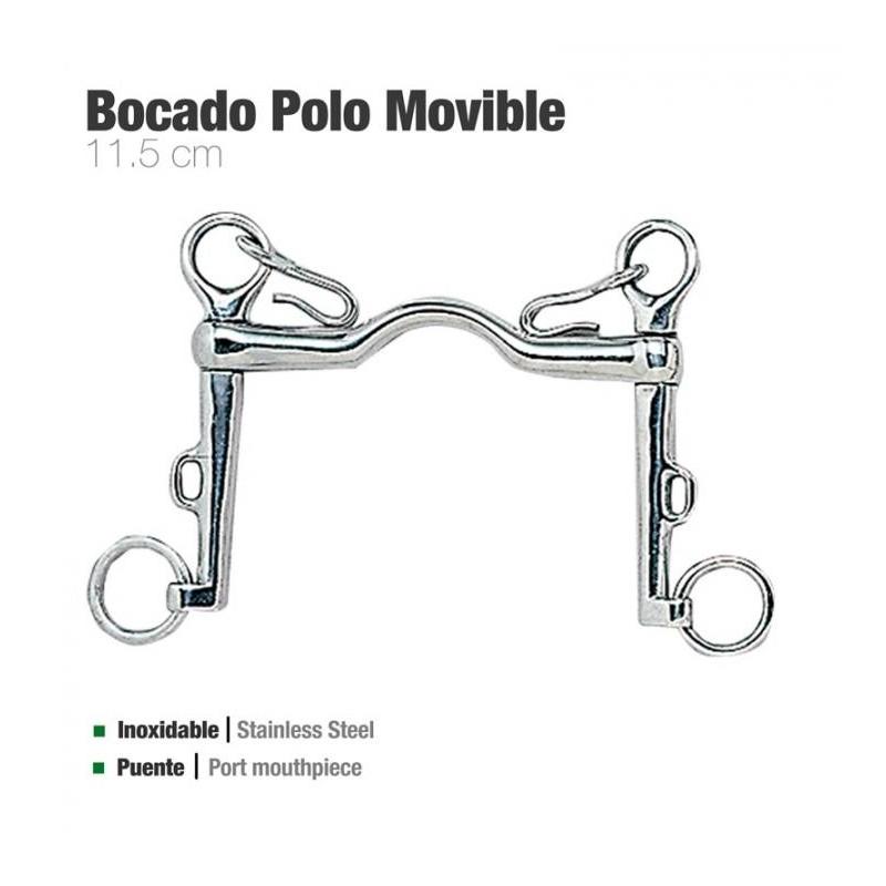  Bocado Polo Movible Inox 21253