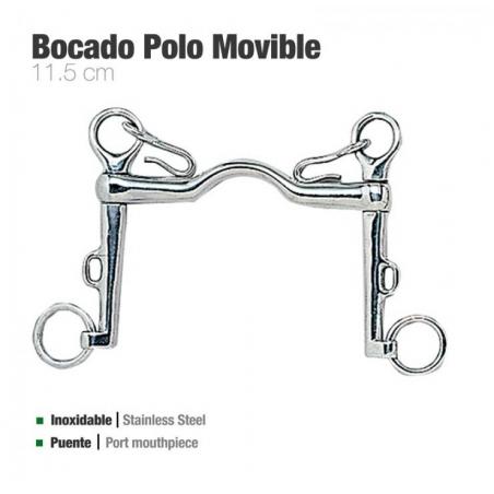  Bocado Polo Movible Inox 21253