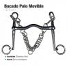  Bocado Polo Movible Inox Económico
