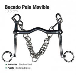  Bocado Polo Movible Inox Económico