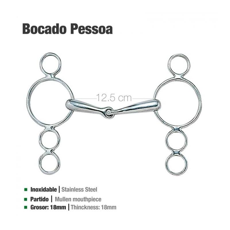  Bocado Pessoa Grueso Inox 212668